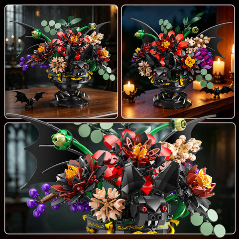 Gothic Fledermaus-Blumen-Kollektion