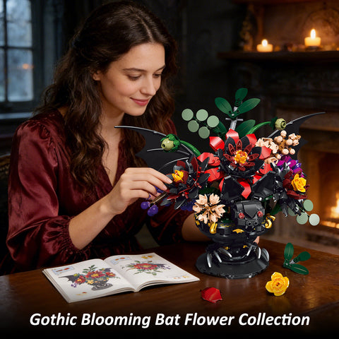 Gothic Fledermaus-Blumen-Kollektion