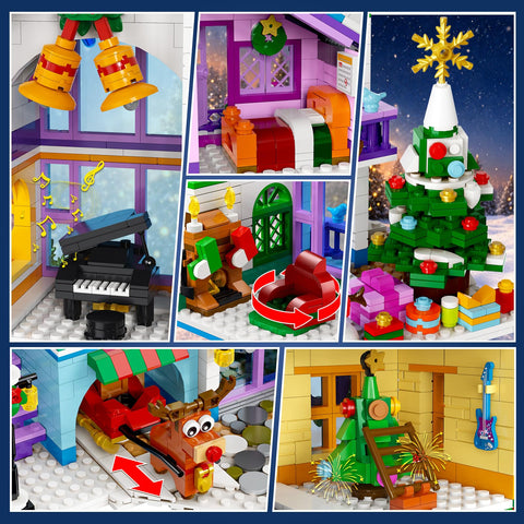 Adventskalender 2026 Friend Mädchen Haus Mini Bauspielzeug mit LED