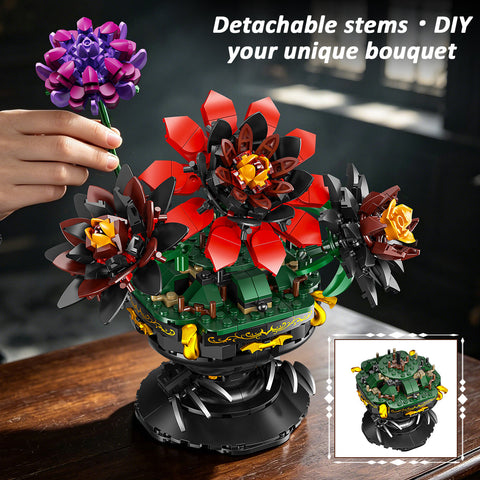 Gothic Fledermaus-Blumen-Kollektion