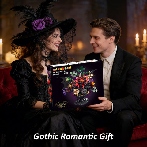 Gothic Fledermaus-Blumen-Kollektion