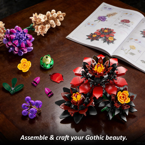 Gothic Fledermaus-Blumen-Kollektion