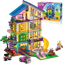 Friends Maison de Filles à Construire avec Lumière LED – Villa avec Voiture et Piscine