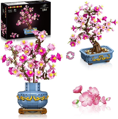 Kirschblüten Bonsai-2 in 1