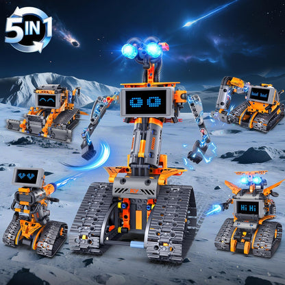 5 in 1 RC Roboter Bausatz