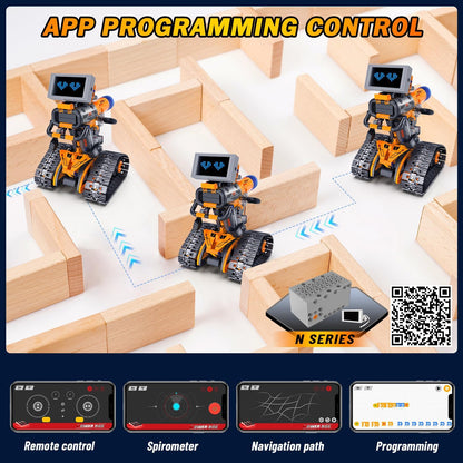 5 in 1 RC Roboter Bausatz