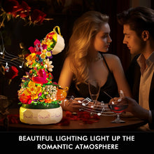 Blumenmusik-Bauset mit LED-Beleuchtung