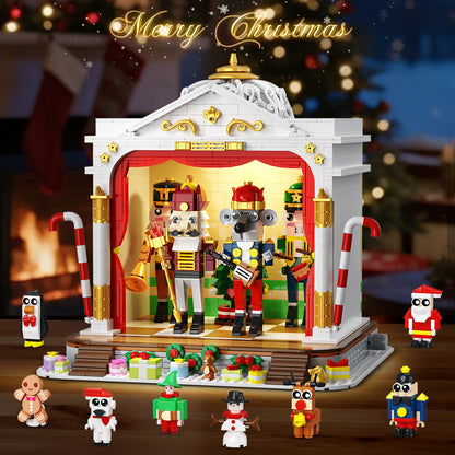 CUBIMANA 2025 Weihnachtliches Theater Bausteine mit Licht