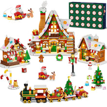 INSOON Adventskalender 2026 Lebkuchenhaus Mini-Klemmbaustein-Set mit Licht