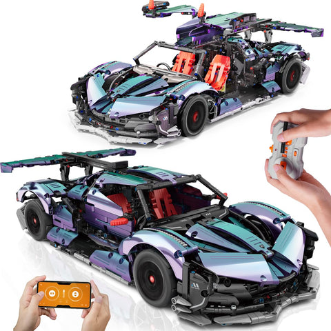HOGOKIDS Technik Ferngesteuerter Auto Baustein