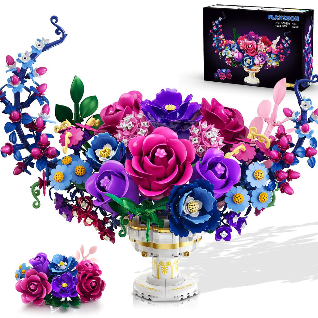 PLAXSOON Mondblumen-Bauset mit LED-Beleuchtung