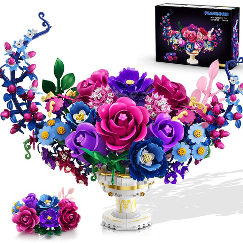 PLAXSOON Mondblumen-Bauset mit LED-Beleuchtung