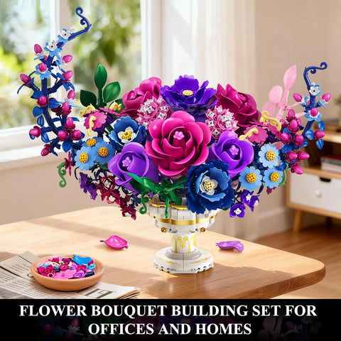 PLAXSOON Mondblumen-Bauset mit LED-Beleuchtung