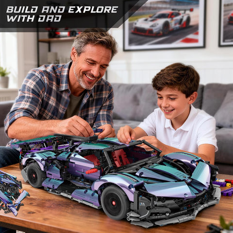 HOGOKIDS Technik Ferngesteuerter Auto Baustein